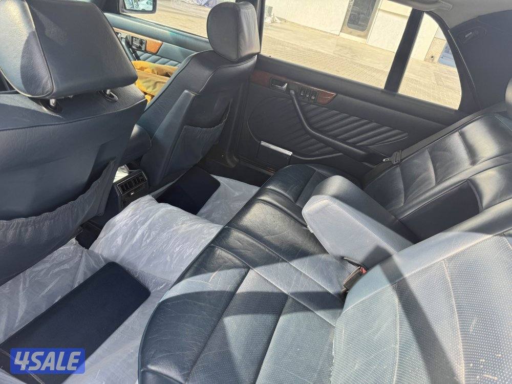 مرسيدس 560 الأرج مديل 1990 شرط الفحص ماشي 1616