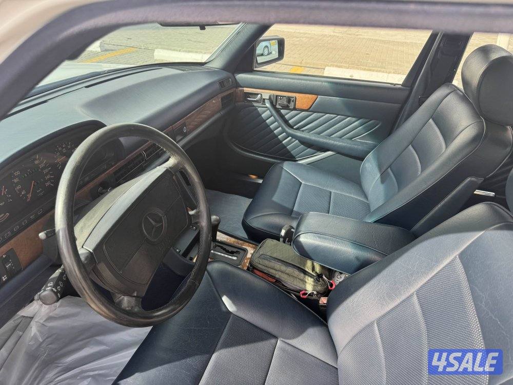 مرسيدس 560 الأرج مديل 1990 شرط الفحص ماشي 1617