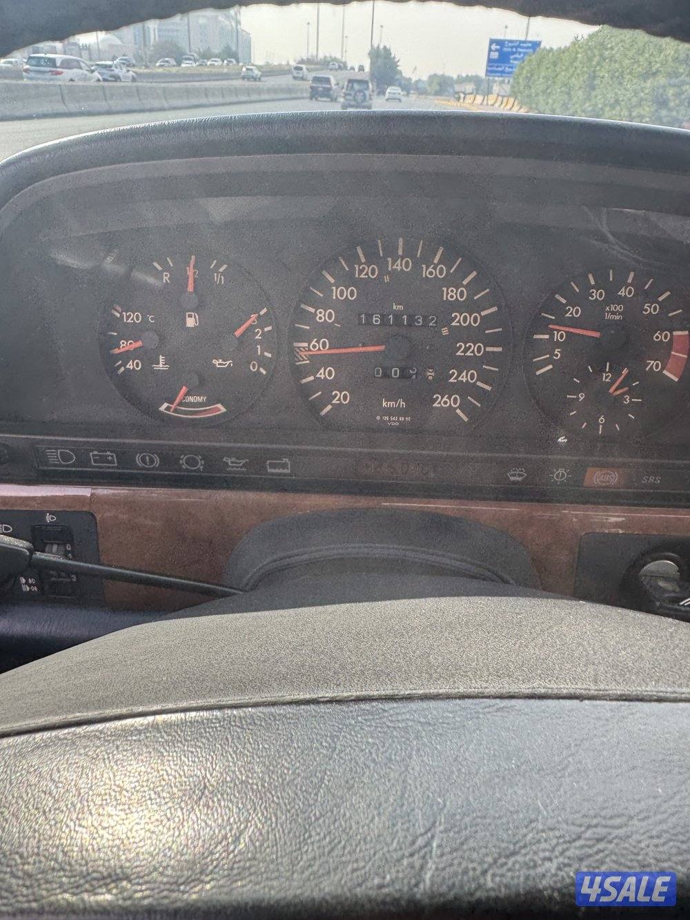 مرسيدس 560 الأرج مديل 1990 شرط الفحص ماشي 1618