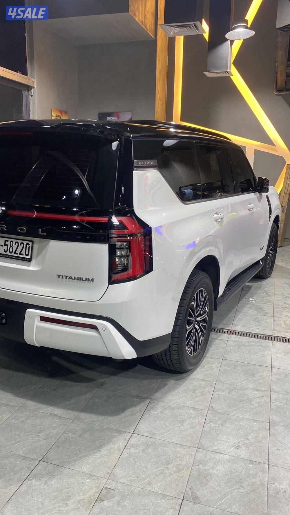 باترول تيتانيوم توين تيربو صبغ وكاله عداد 4 آلاف فقط8