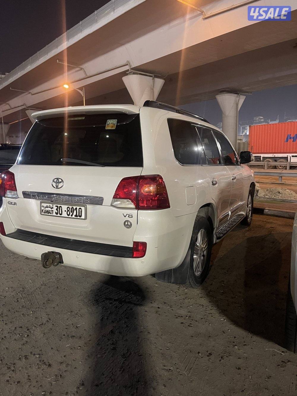 لاند كروزر صبغ الوكاله شرط الفحص ماشي 490 الفحص  جي اكس ار ٢٠١٣0