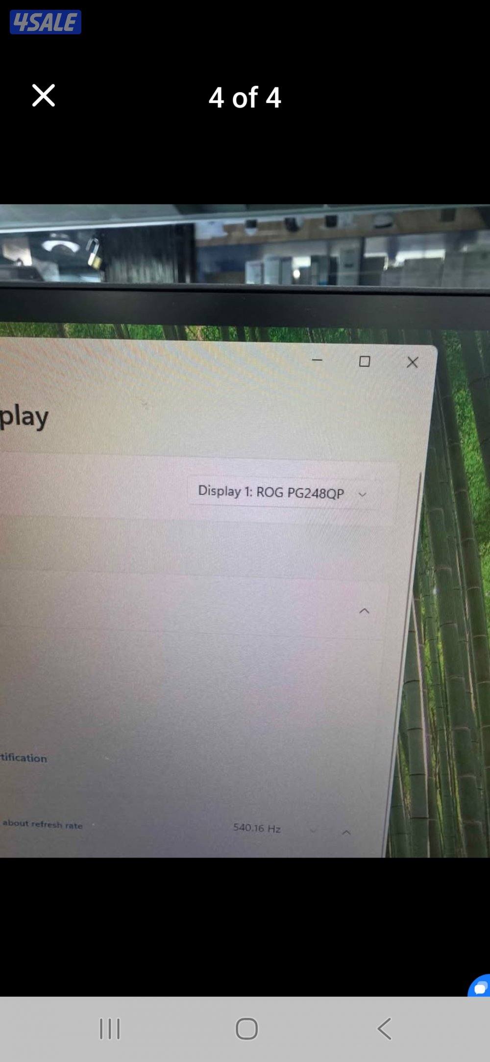 Pc Asus core i7 ram32gb RTX3070ti ssd 1tb Asus Screen 540 hurtz use4