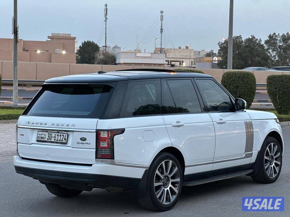 رنج روفر 2015 بحاله الوكاله و قمه بالنظافه5