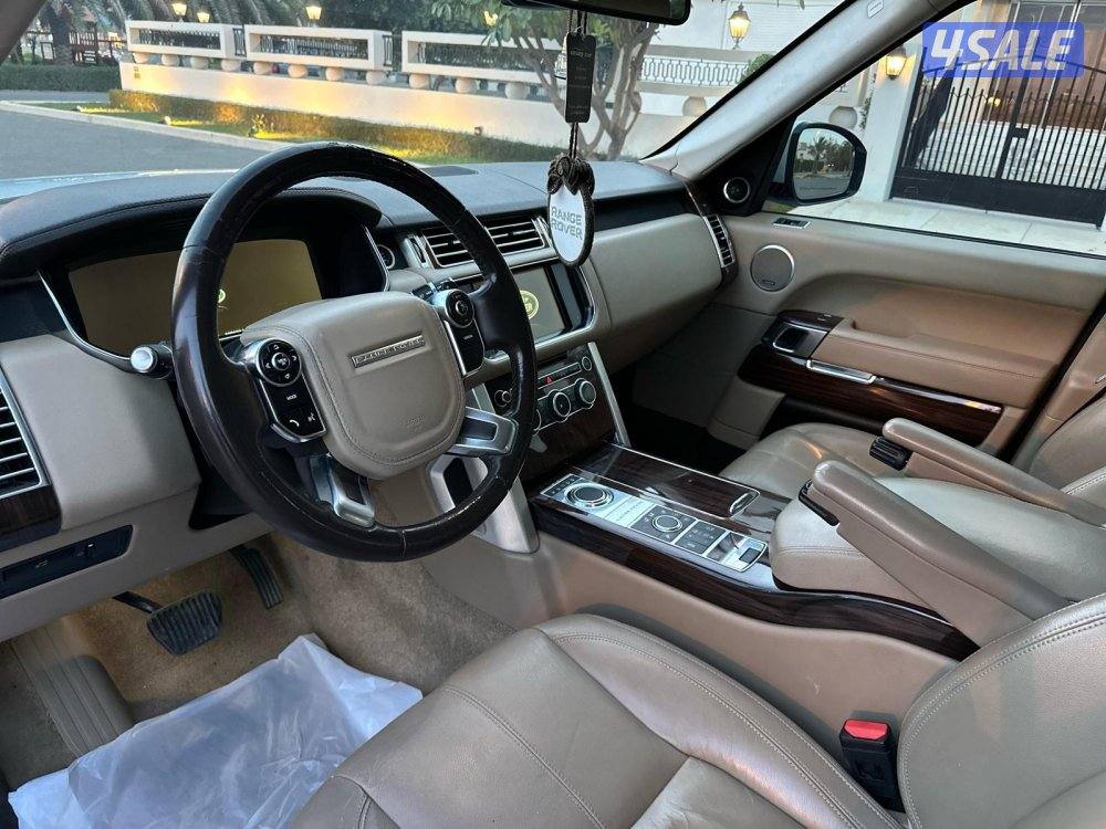رنج روفر 2015 بحاله الوكاله و قمه بالنظافه6