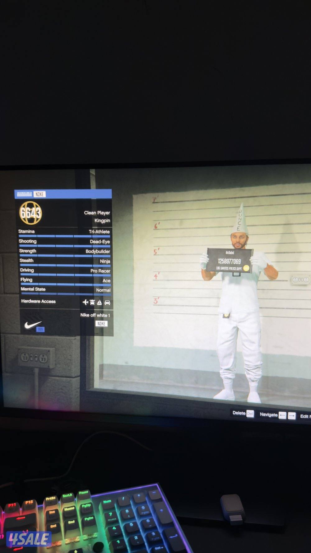 للبيع حساب قراند مهكر بالكامل اقوى تهيكر نسخة روكستار مع اللعبه شاريها0