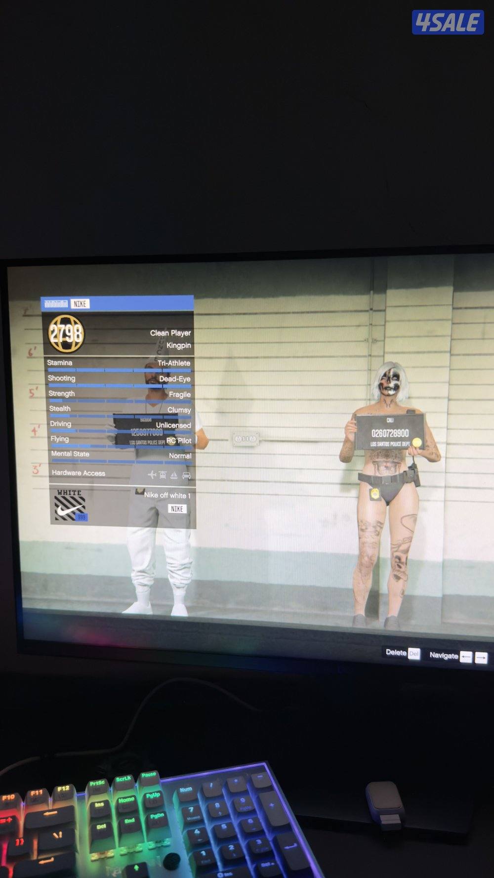 للبيع حساب قراند مهكر بالكامل اقوى تهيكر نسخة روكستار مع اللعبه شاريها1