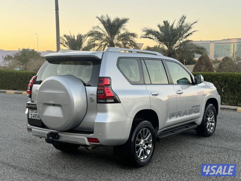 تويوتا برادو TXL V6 موديل 2019 بحاله الوكاله3