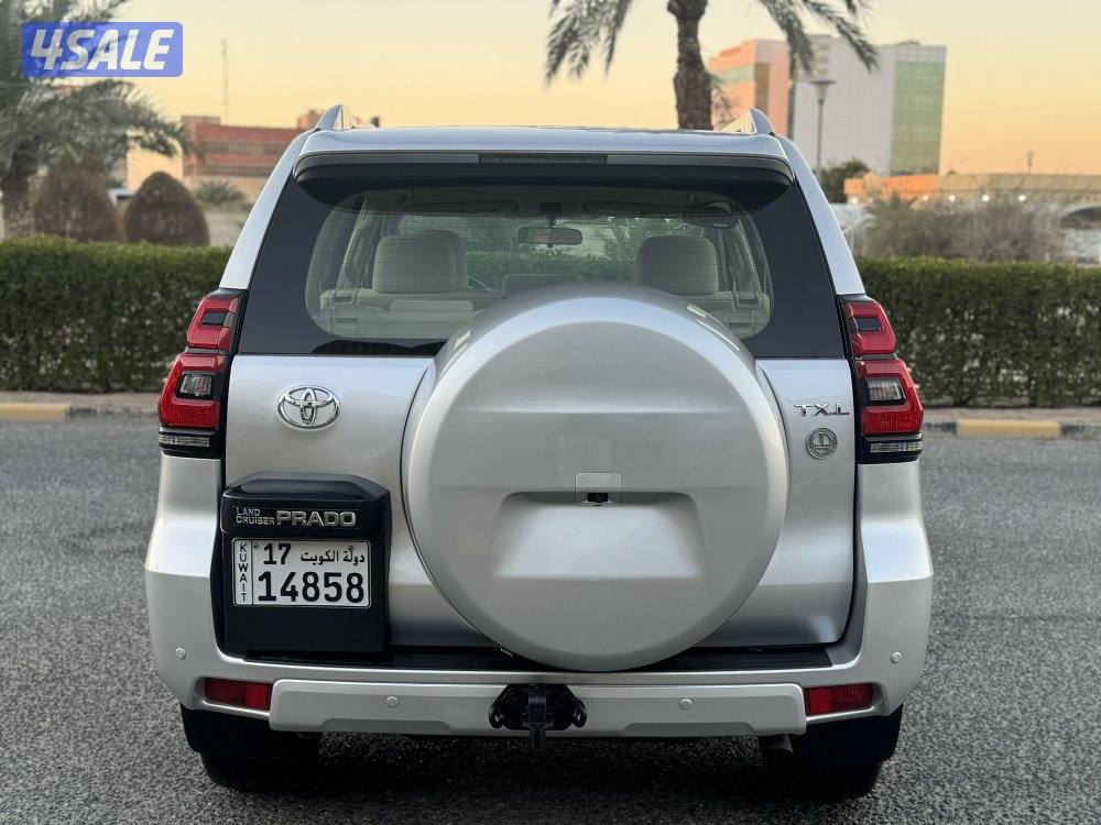 تويوتا برادو TXL V6 موديل 2019 بحاله الوكاله4