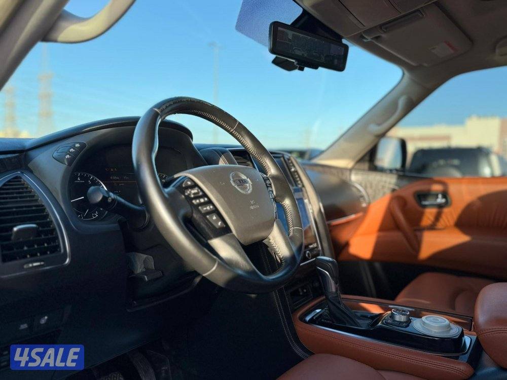 نيسان باترول تيتانيوم صبغ الوكاله 20215