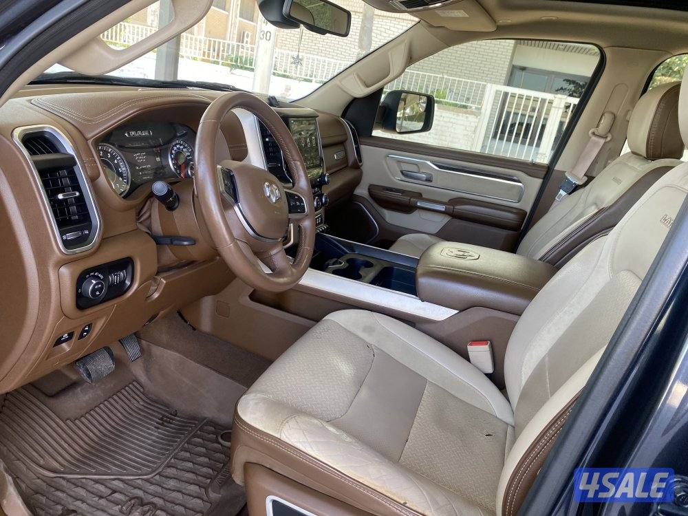 دوج رام لارامي. موديل 2019 مقل اوبشن بحاله ممتازه ماشي 185 شرط للفحص7