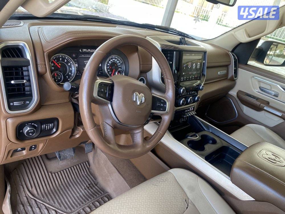 دوج رام لارامي. موديل 2019 مقل اوبشن بحاله ممتازه ماشي 185 شرط للفحص8
