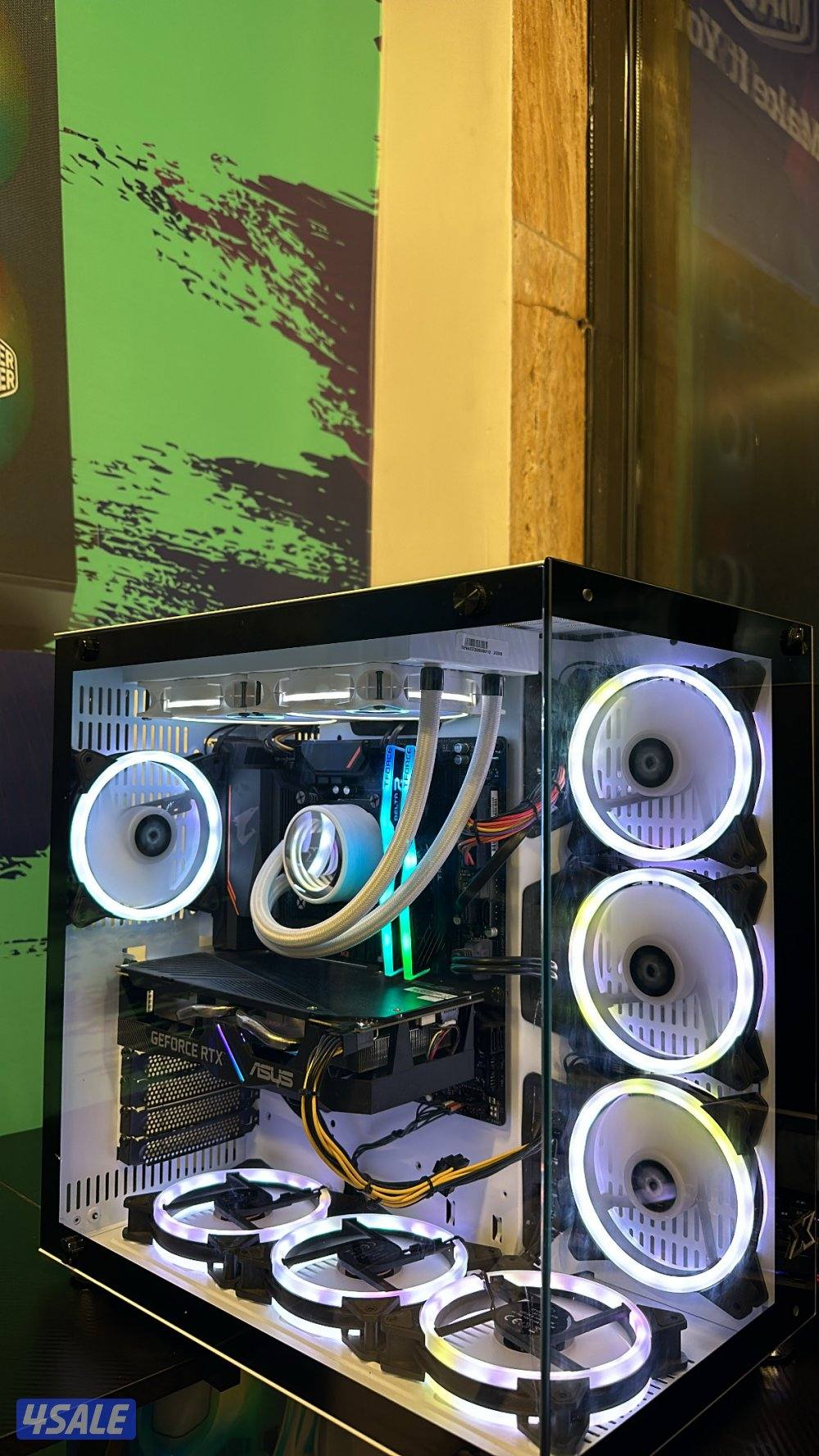 بي سي قيمنق نظييف ويشغل جميع الالعاب GAMING PC 2060 RTX SUPER2