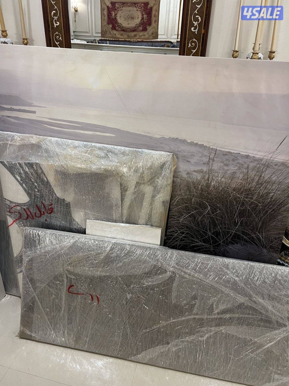 للبيع ثلاجه و طاوله مكتب ولوحات أكيا1