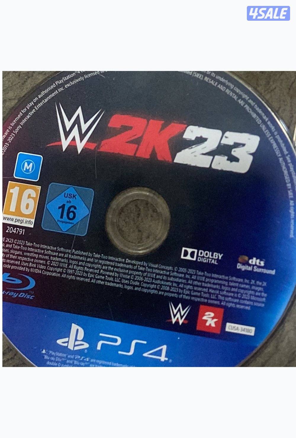 سوني ٤ نسخه فات مستعمله نضيفه ماتشكي من شي وياها يده و وايرات وسيدي1