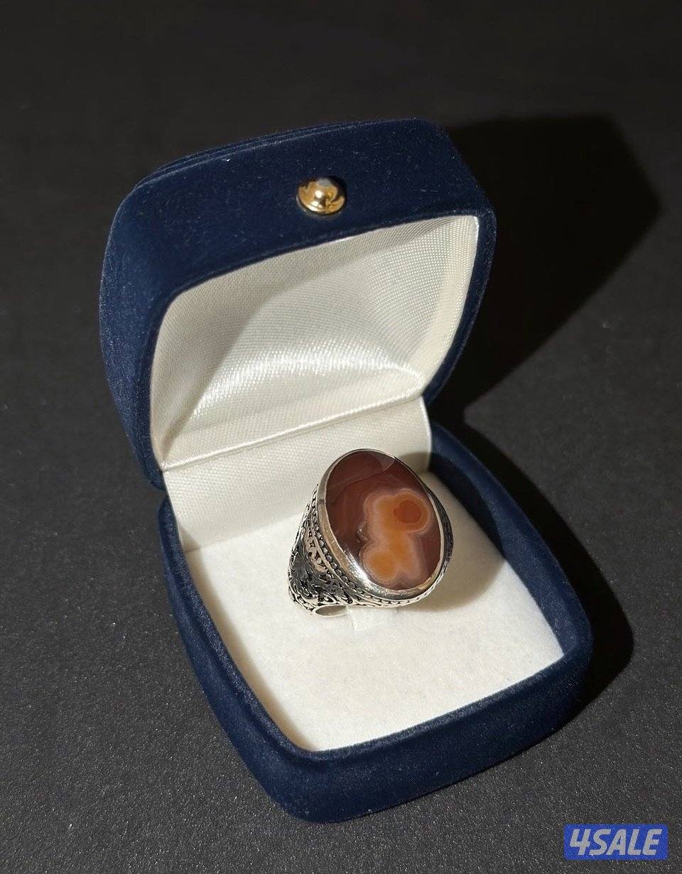 للبيع خاتم عقيق0