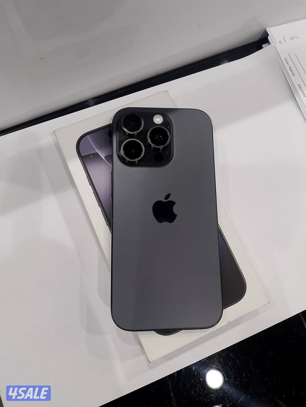 ايفون 16 برو  جيجا 256 اسود0