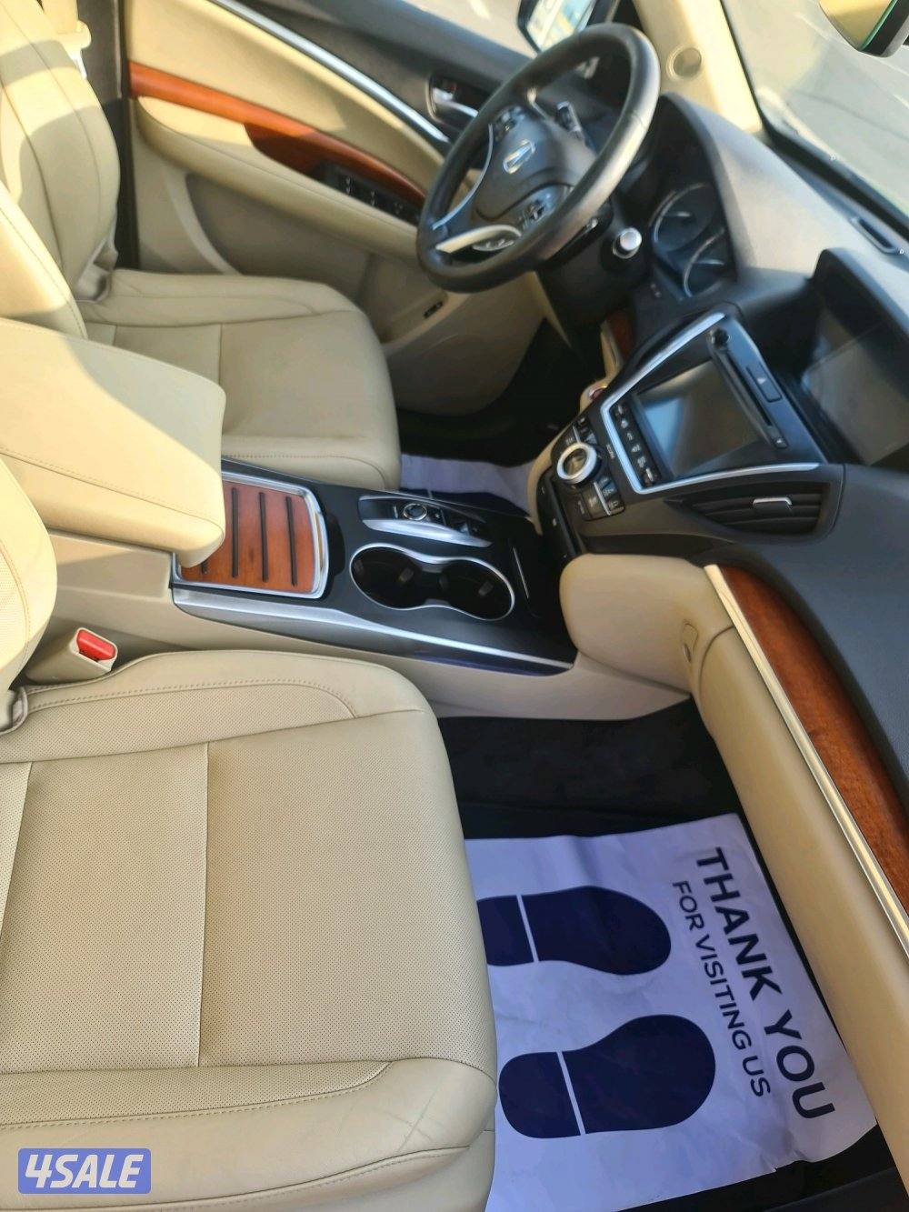 جيب اكورا MDX سنة 2018 صبغ وكالة ماعدا قطعه عداد 177 km8