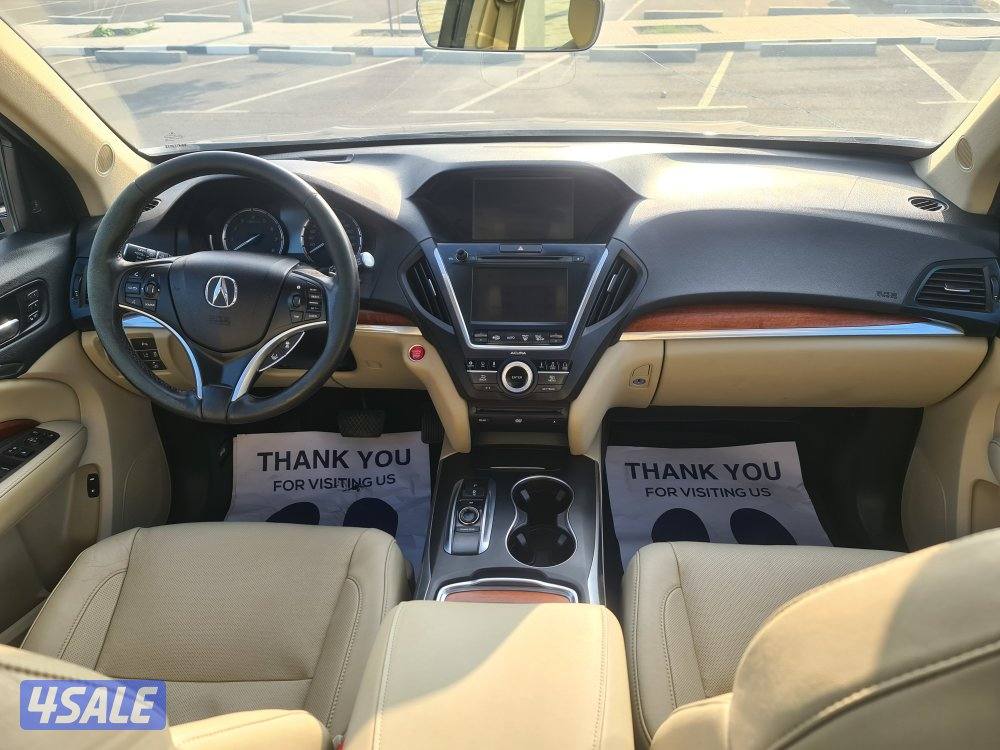 جيب اكورا MDX سنة 2018 صبغ وكالة ماعدا قطعه عداد 177 km10