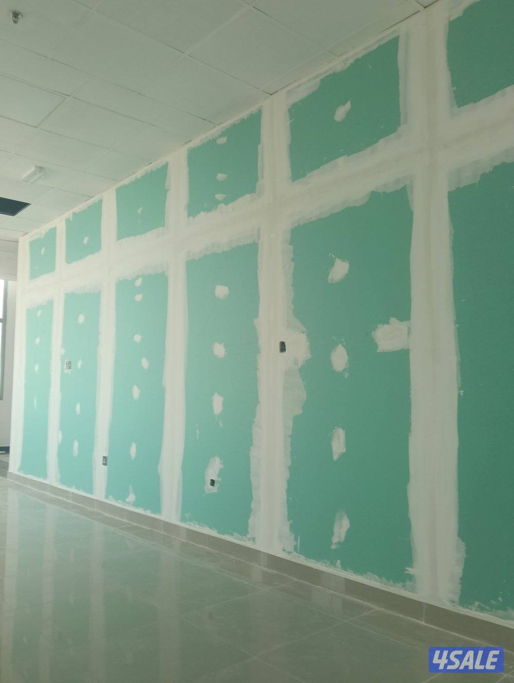 اصباغ وتركيب ورق جدران وتركيب باركيه خشب2