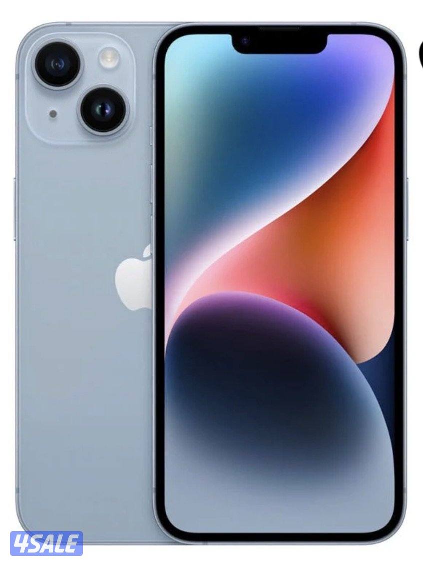 للبيع ايفون ١٤ بلس بحالة الجديد لون أزرق ٥١٢ جيجا بطارية ٩٥ مع كرتونه1