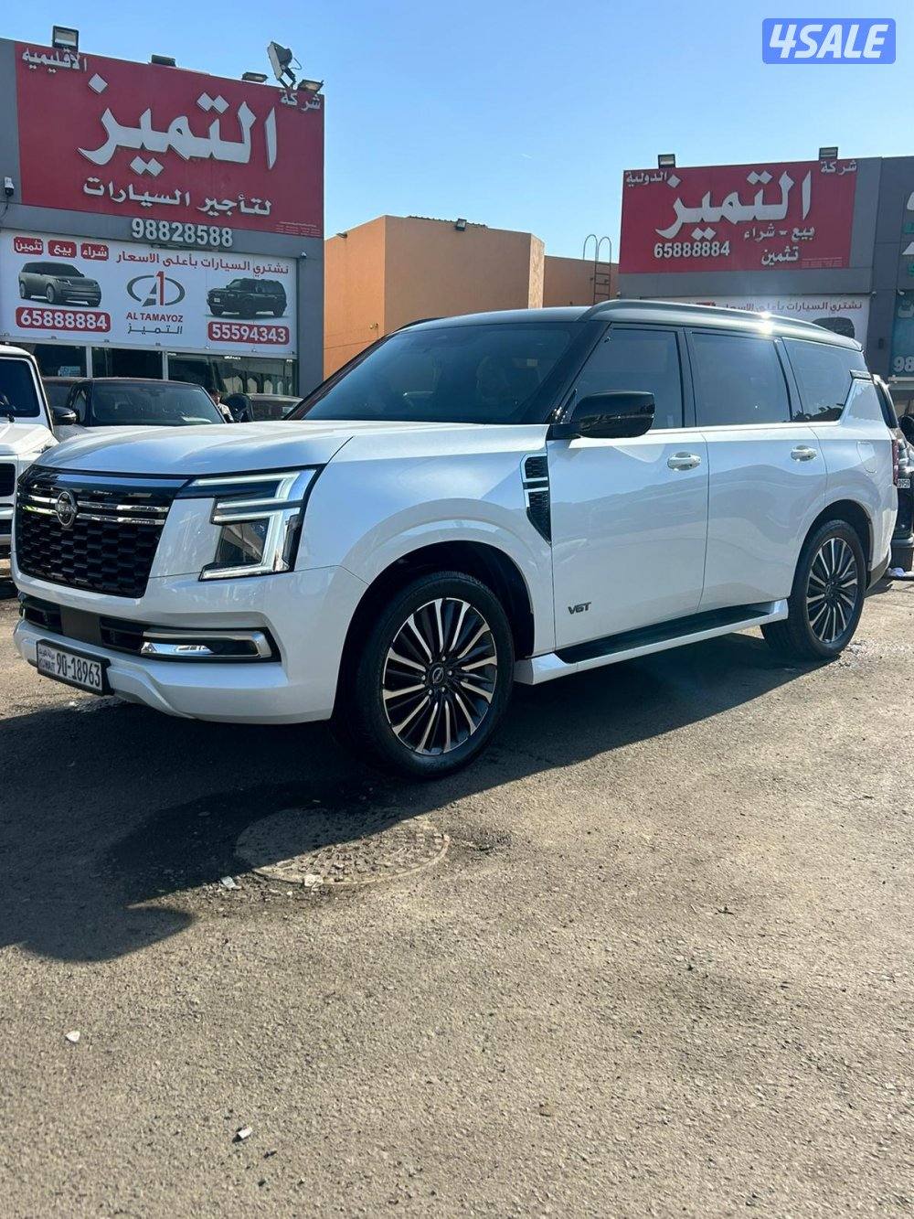 نيسان باترول V6T-بلاتنيوم .TURBO موديل 2025  ماشي 9000 k.m0
