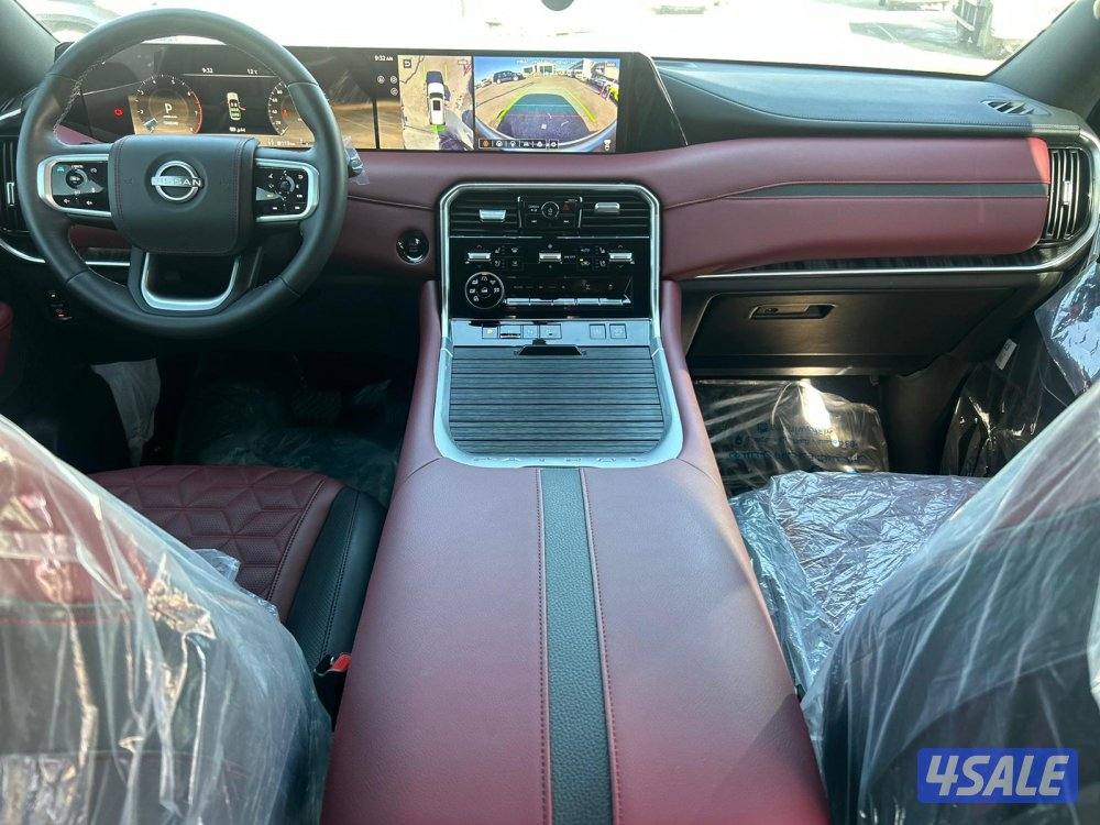 نيسان باترول V6T-بلاتنيوم .TURBO موديل 2025  ماشي 9000 k.m6