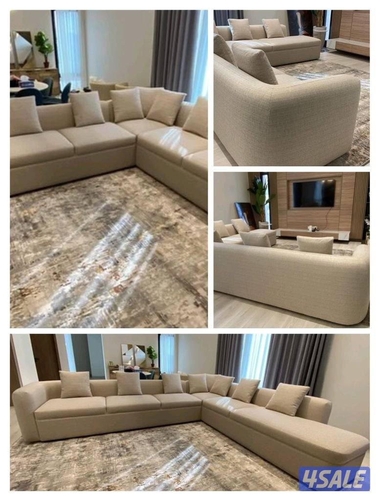 تنجيد وتفصال كنب وستائر7