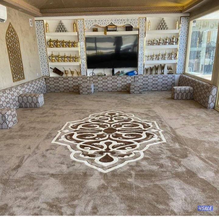 سجاد مساند ومراكي نقشات حفر يدوي بلاستك ثيل ستائر اقل السعار والخصومات0