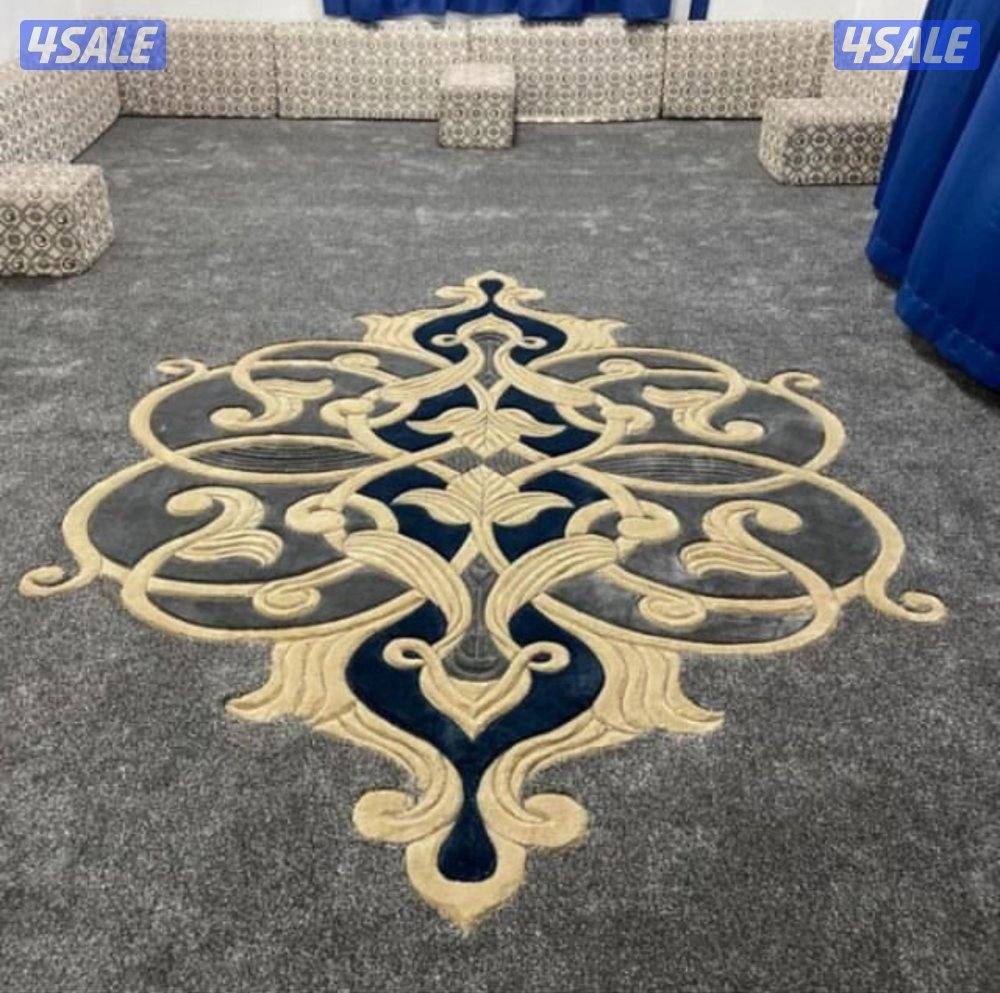 سجاد مساند ومراكي نقشات حفر يدوي بلاستك ثيل ستائر اقل السعار والخصومات4