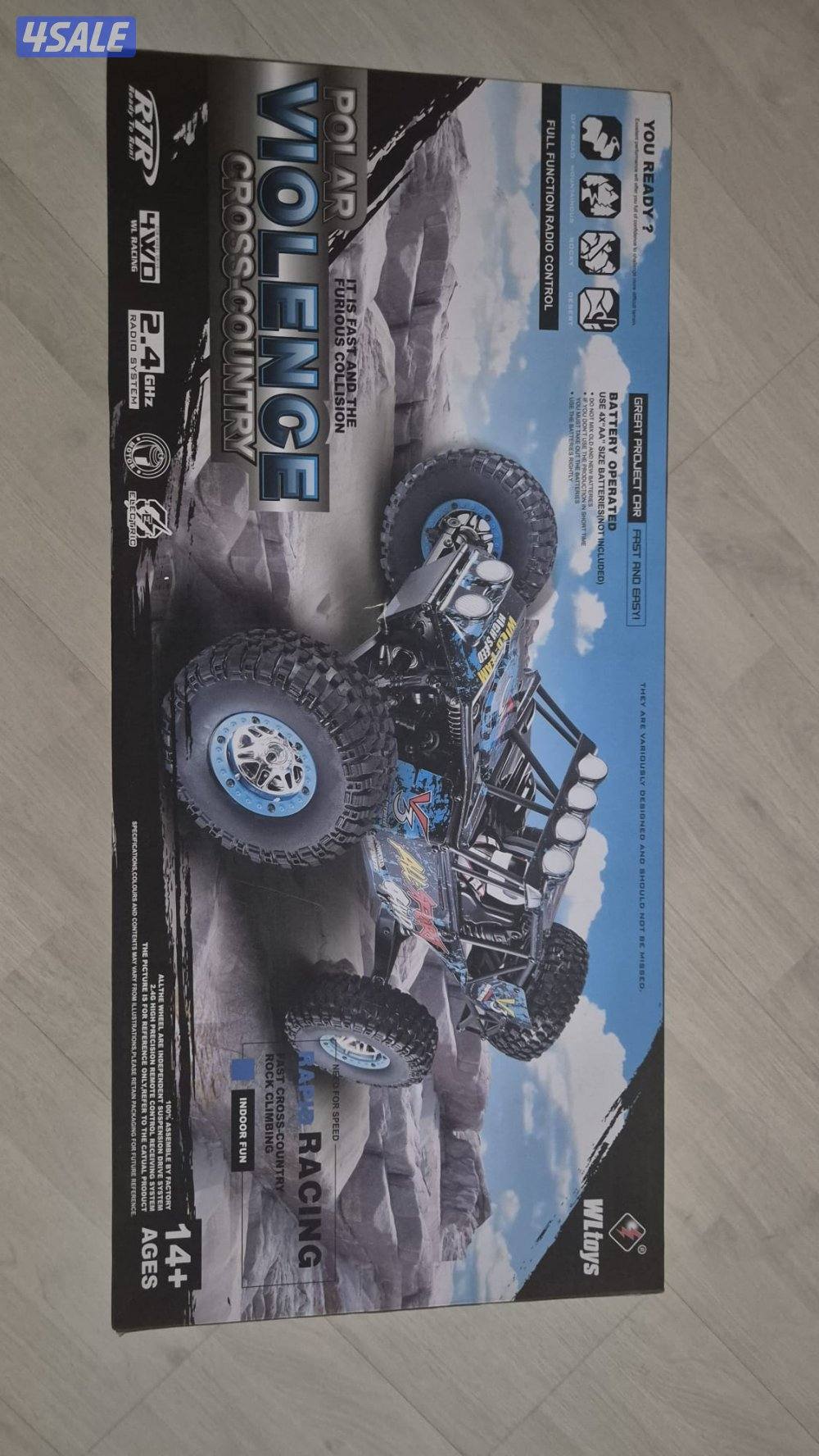 NEW WLtoys 1:10 4WD RC Car – Remote Control – Never Used2