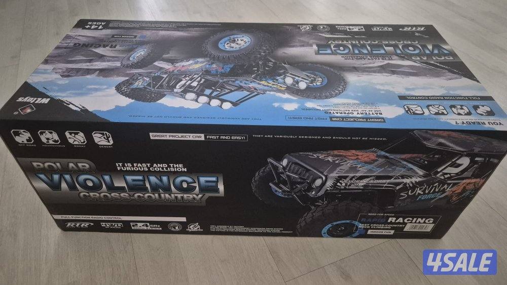 NEW WLtoys 1:10 4WD RC Car – Remote Control – Never Used3