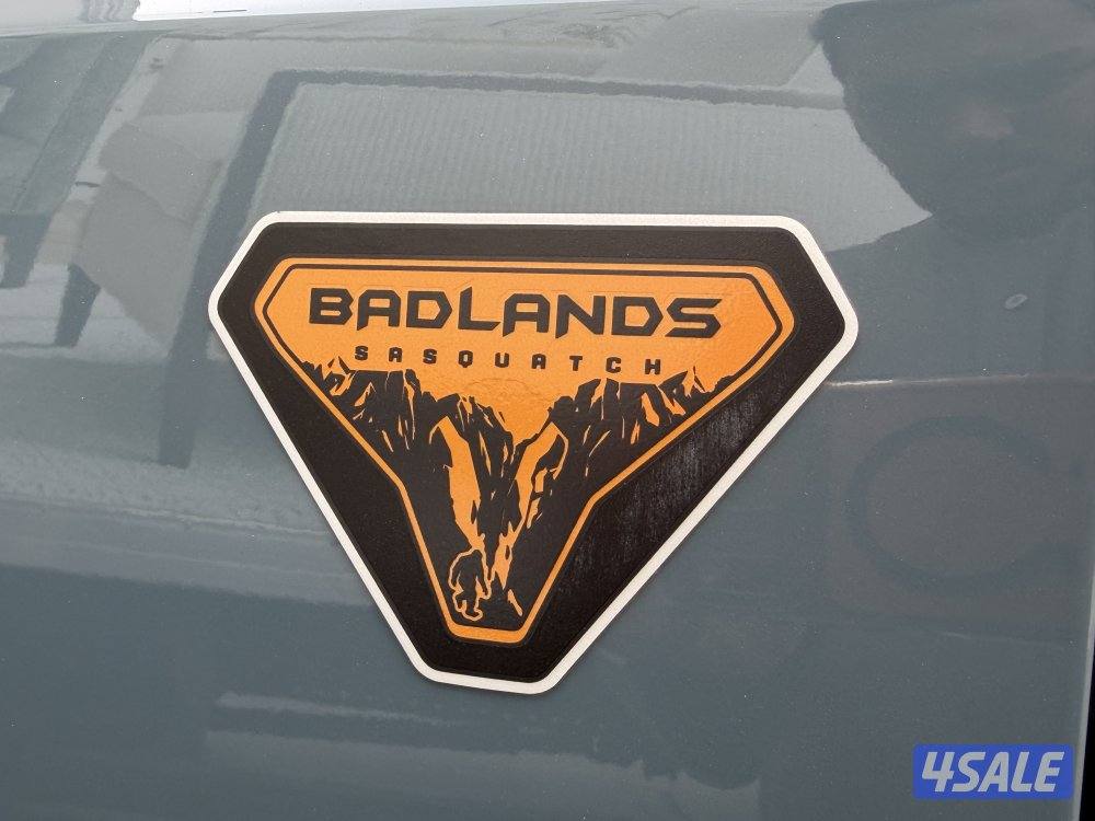 فورد برونكو BADLANDS SASQUATCH موديل : 2022 صبغ الوكاله وارد الوكاله3