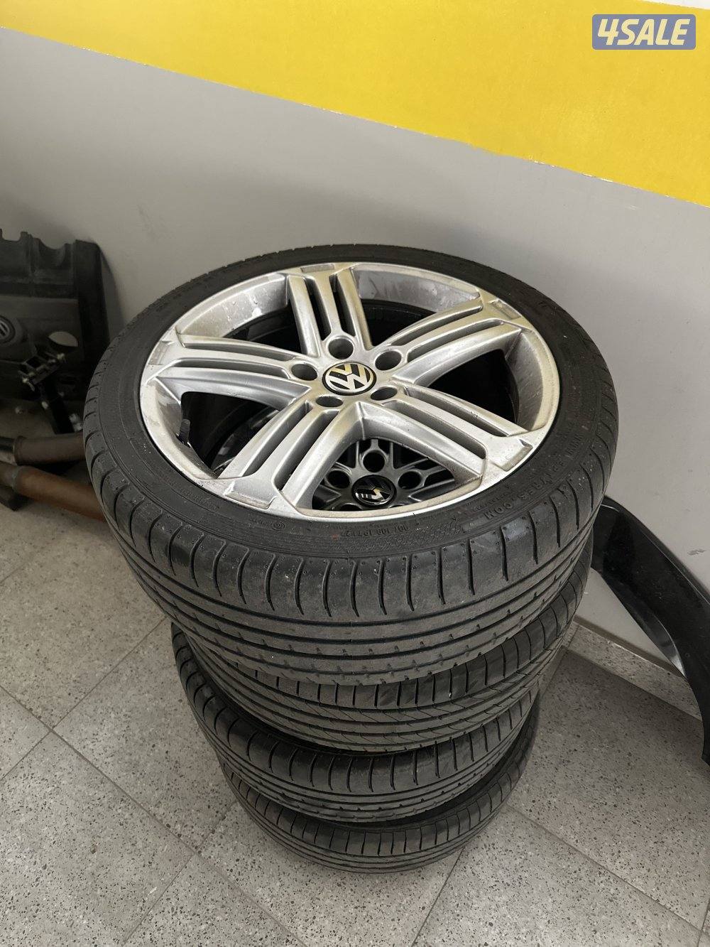Golf Mk6 R rims/tyres2