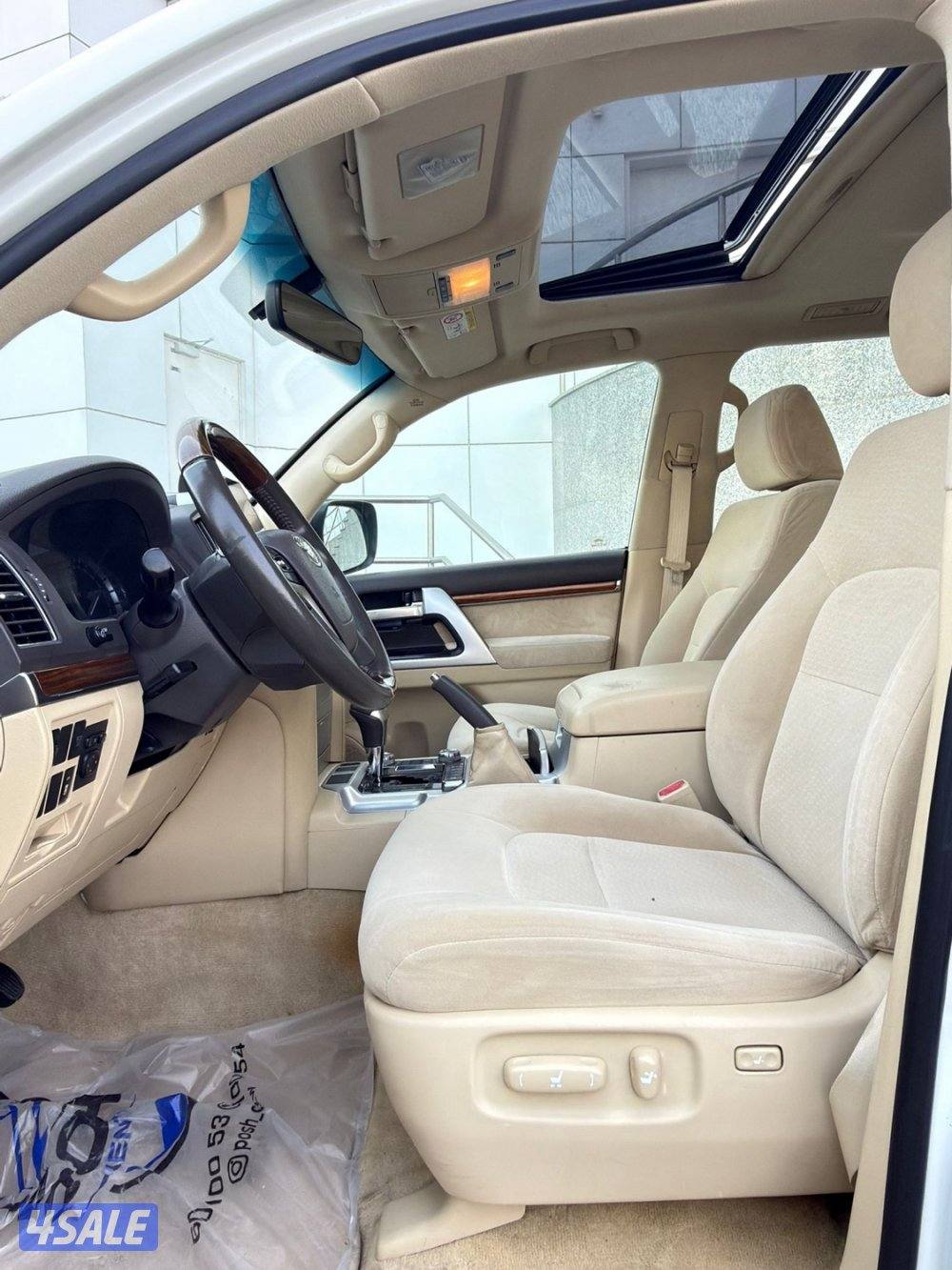 تويوتا VXR وارد قطر فحص جير مكينه شاصي البدي قطعتين8