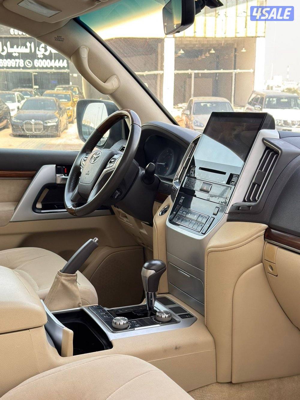 تويوتا VXR وارد قطر فحص جير مكينه شاصي البدي قطعتين9