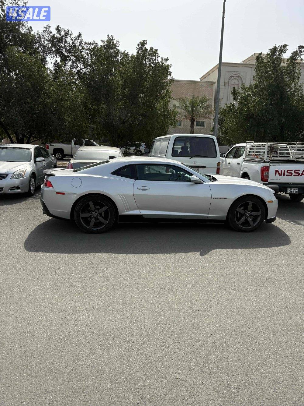 للبيع كمارو RS موديل 2015 رصاصي 6 سلندر الغانم2