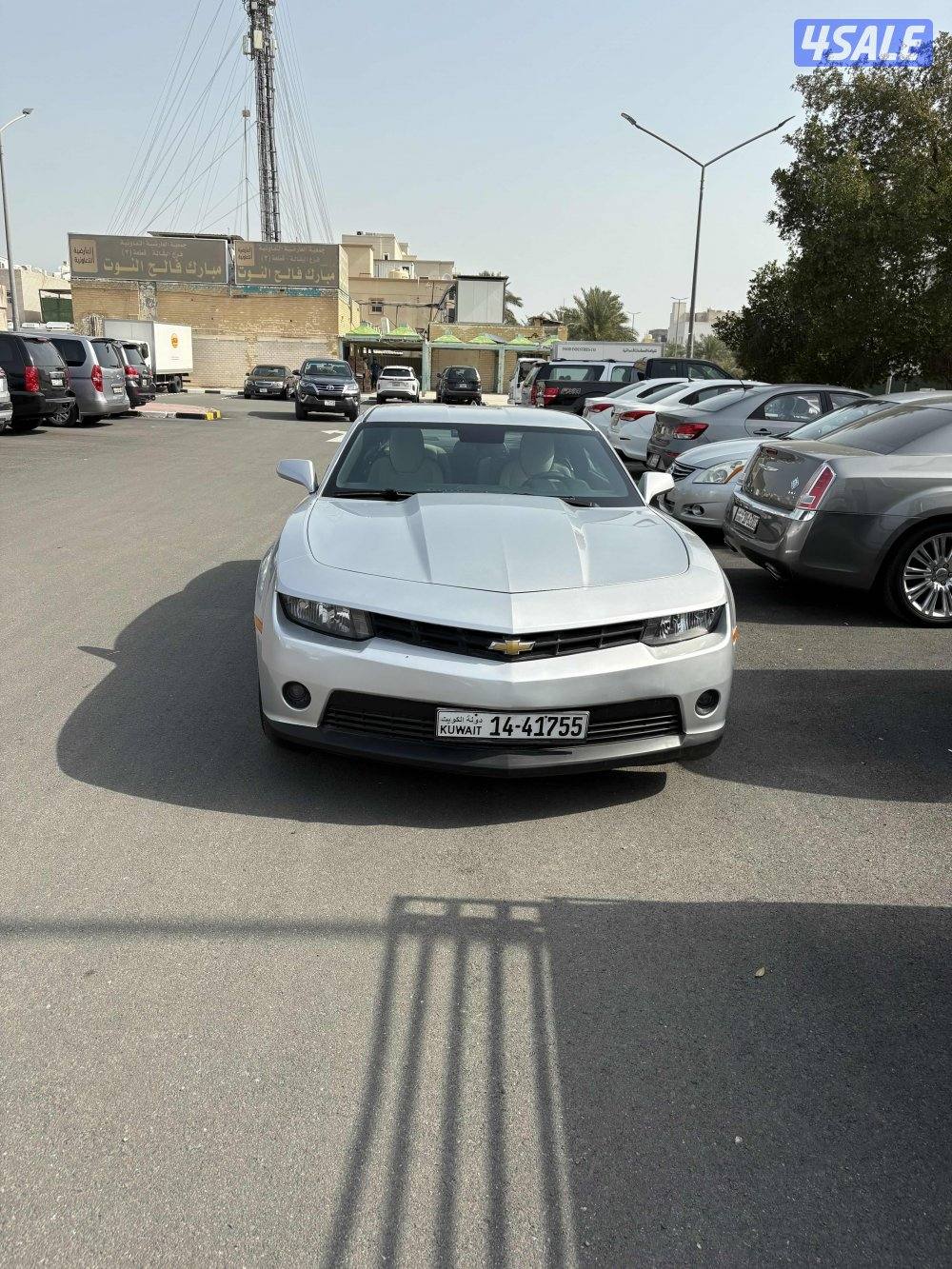 للبيع كمارو RS موديل 2015 رصاصي 6 سلندر الغانم3