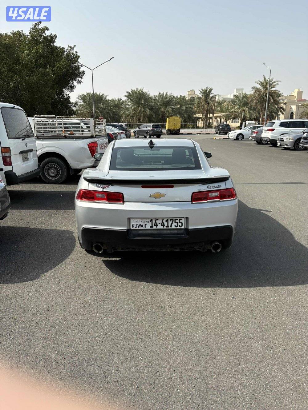 للبيع كمارو RS موديل 2015 رصاصي 6 سلندر الغانم4