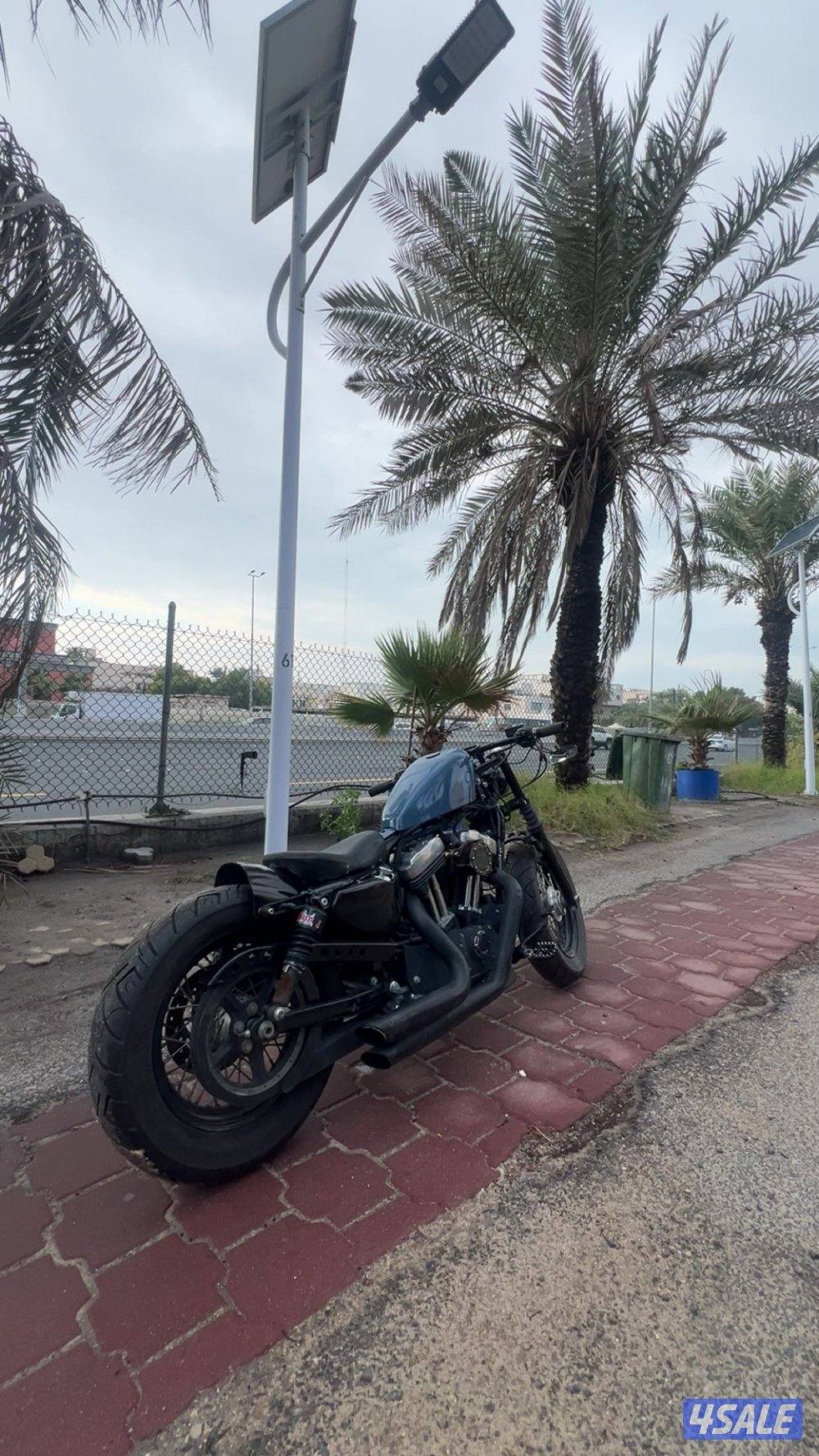 هارلي سبوستر 48 1200 موديل 2015 ماشي 22500  عليه اغراض قزوز وشوته وكشن1