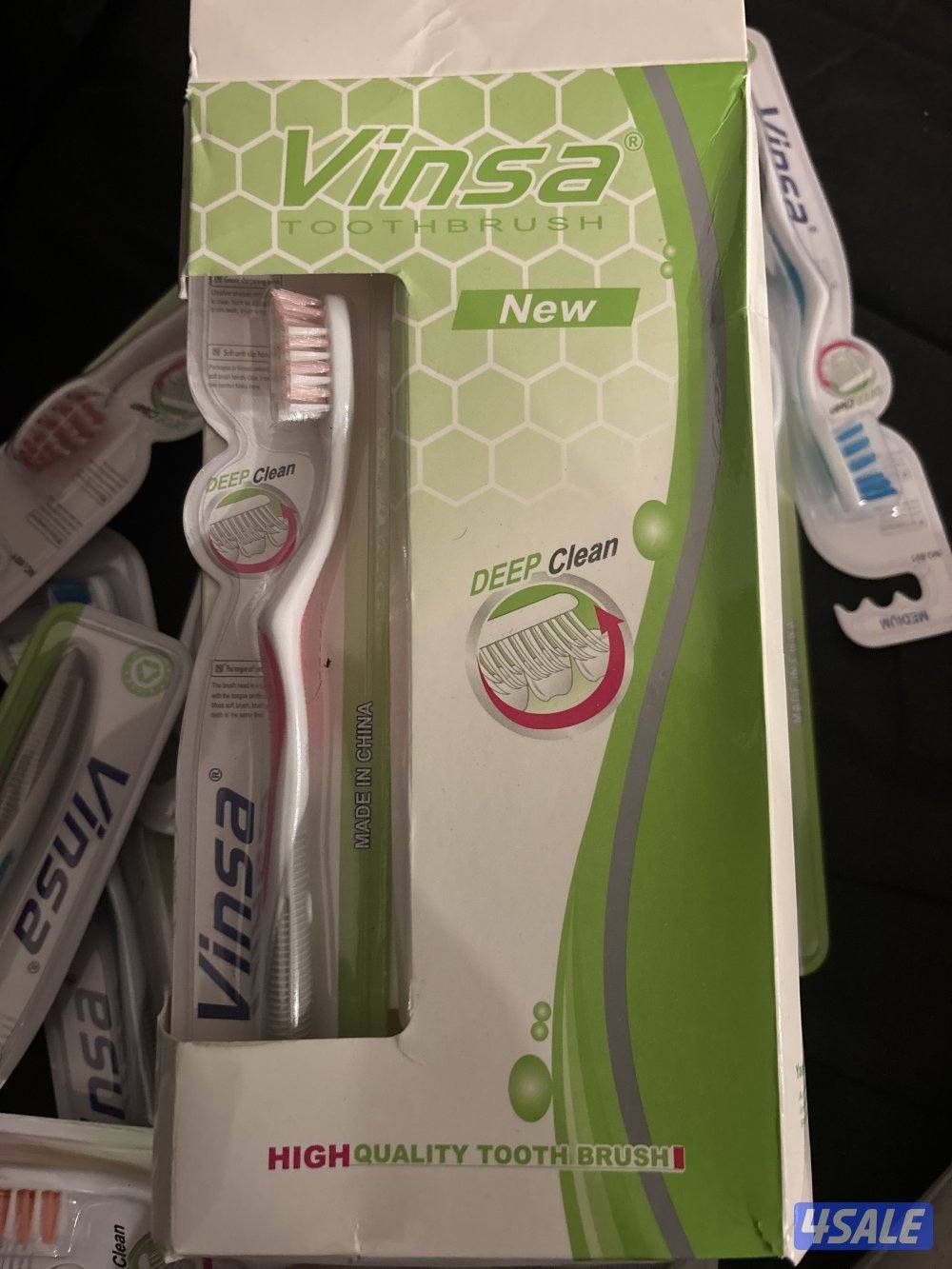 . جاهز للتوصيل ألوان مختلفة ، فرش أسنان بيع جملة  2304 حبة1