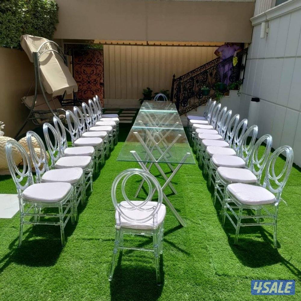 تجهيز حفلات كراسي وطاولات كنفات دفايات قهوجية خيمه3