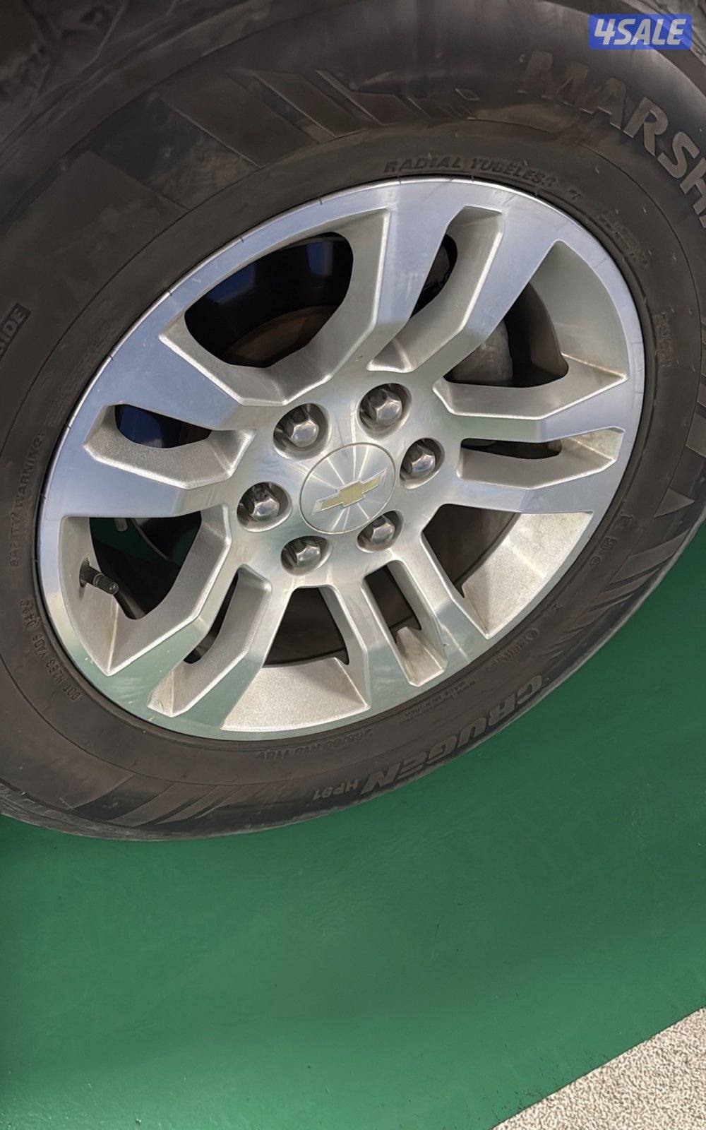 للبيع رنقات تاهو مقاس ١٨ نظاف1