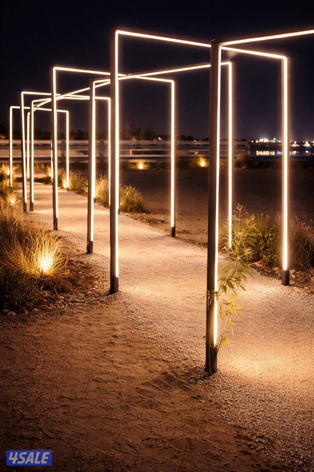 اعمدة اناره مظلات7