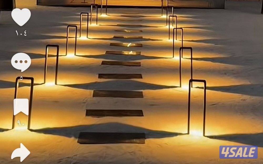 اعمدة اناره مظلات12