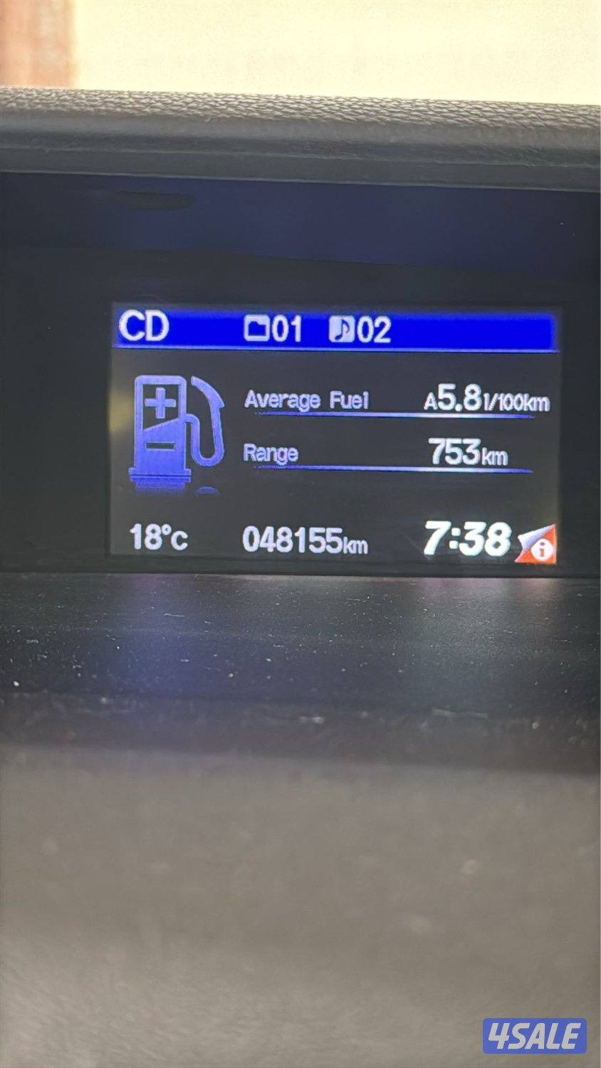 هوندا سيفيك 20158