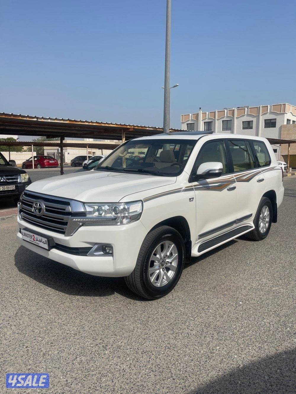 لاند كروز VXR صبغ الوكاله شرط الفحص وارد الخليج0