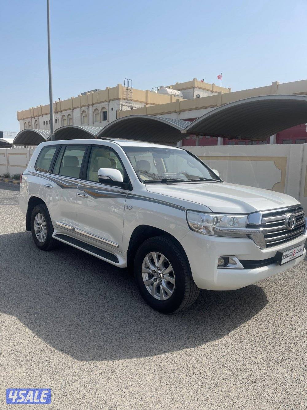 لاند كروز VXR صبغ الوكاله شرط الفحص وارد الخليج1