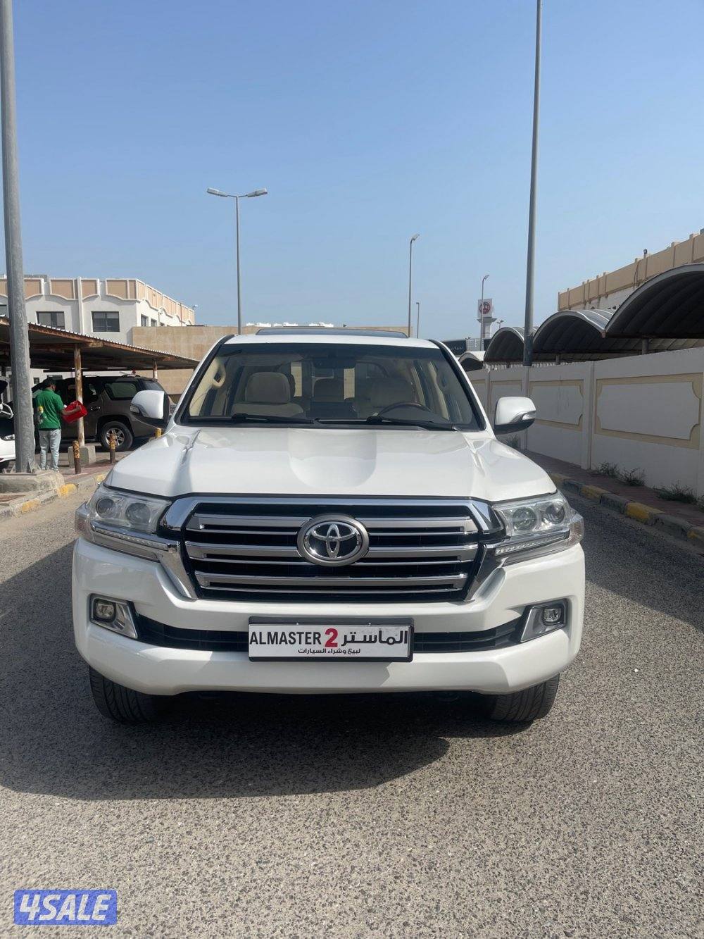 لاند كروز VXR صبغ الوكاله شرط الفحص وارد الخليج4