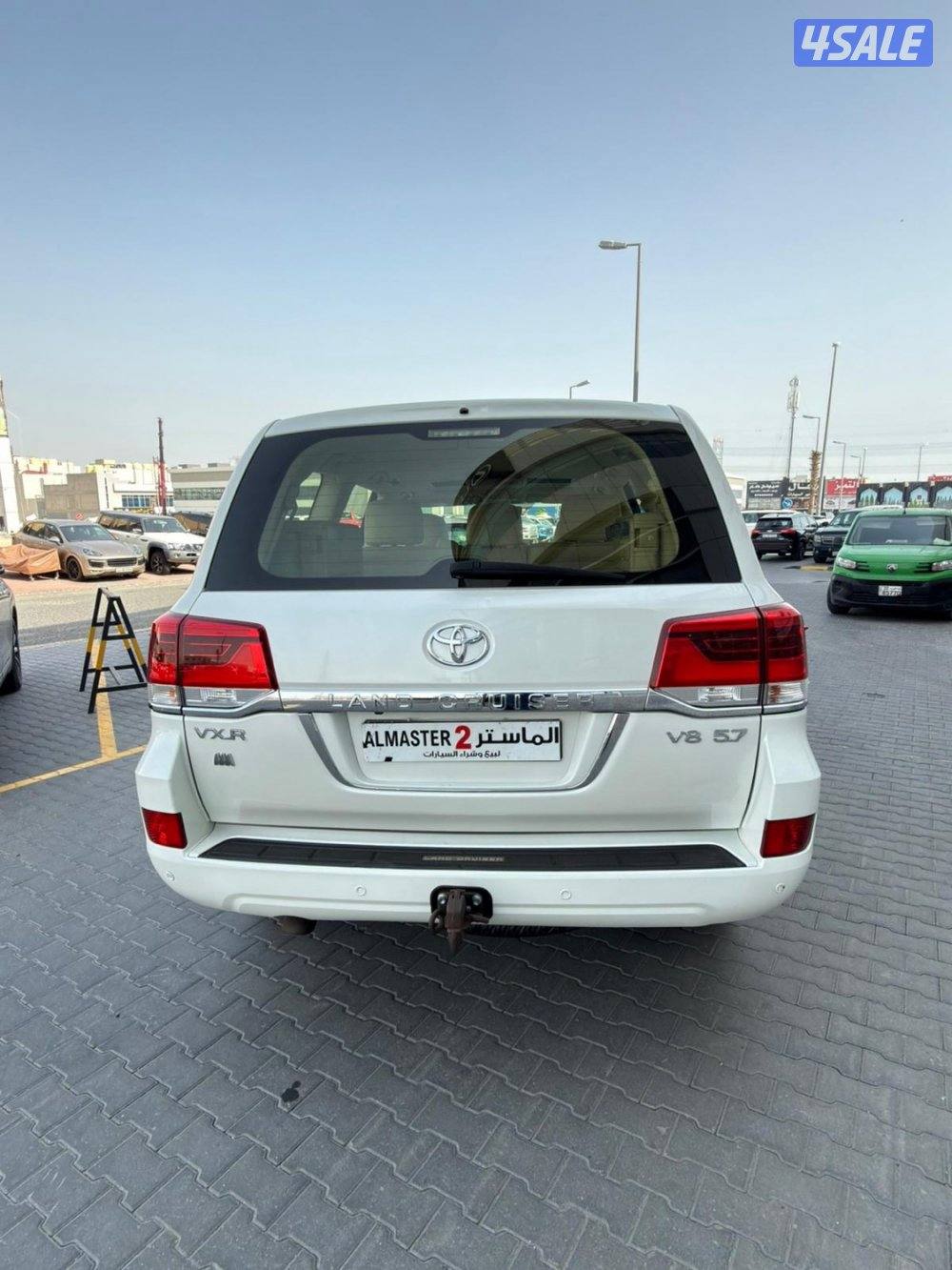 لاند كروز VXR وارد قطر صبغ قطعه فحص جير مكينه شاصي5