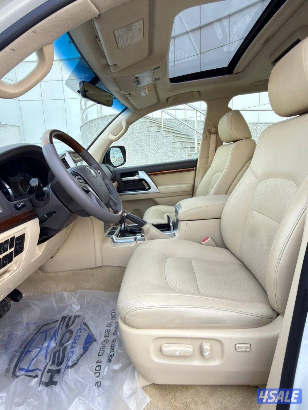 لاند كروز VXR وارد قطر صبغ قطعه فحص جير مكينه شاصي6